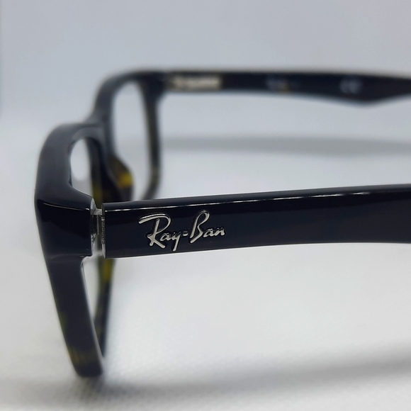 RAY BAN RAP5465AA 140 RC002 tortoise 48-18-140  Eyeglass Frame, Pre-Owned - Picture 3 of 6